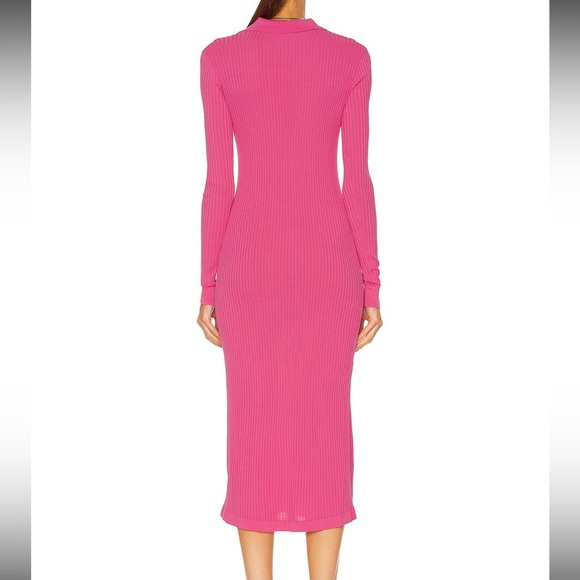 Dodo Bar Or Pink Ella Ribbed Dress - XS - Picture 4 of 8
